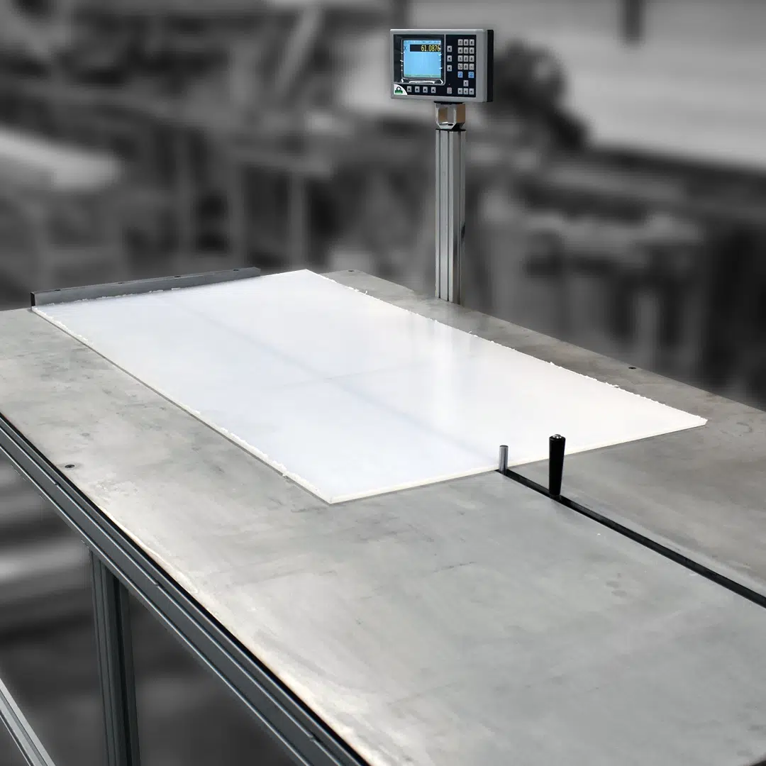 Kentucky Gauge MMT measuring sheet material